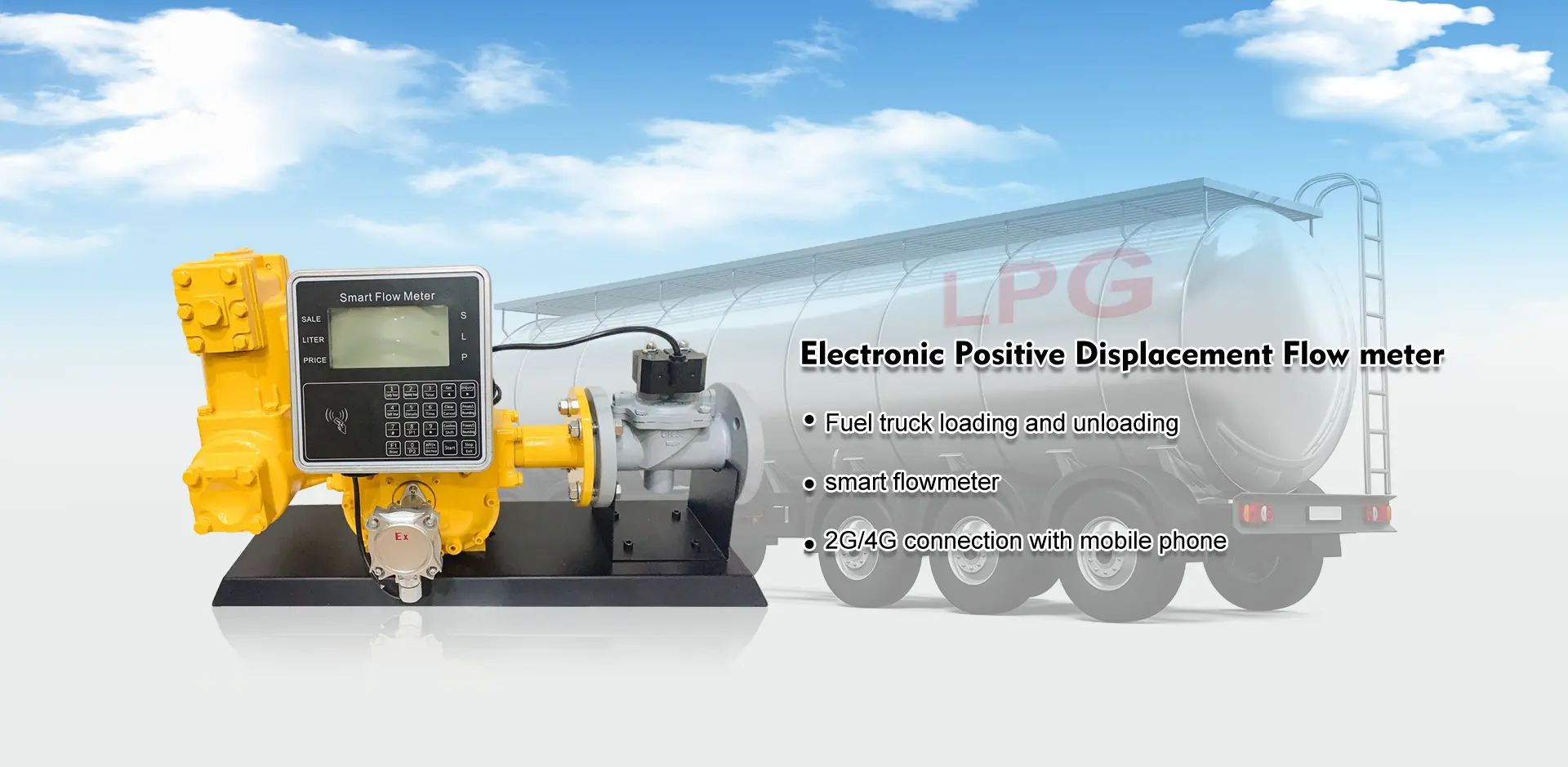 China positieve verplaatsing flowmeter
