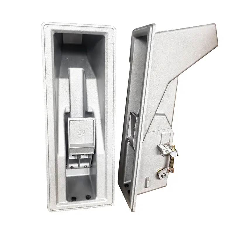 Aluminium legering grote holster met hal of micro -schakelaar