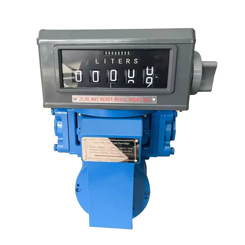 Brandstofdebietmeter zonder zeef