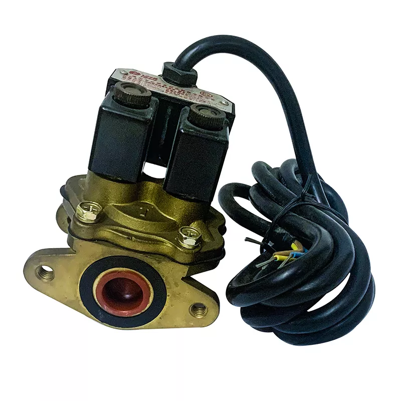 Solenoïde klep voor brandstofdispenser